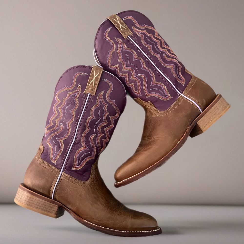 TWISTED X WOMEN'S 11" TECH X WESTERN BOOTS - BROAD SQUARE TOE